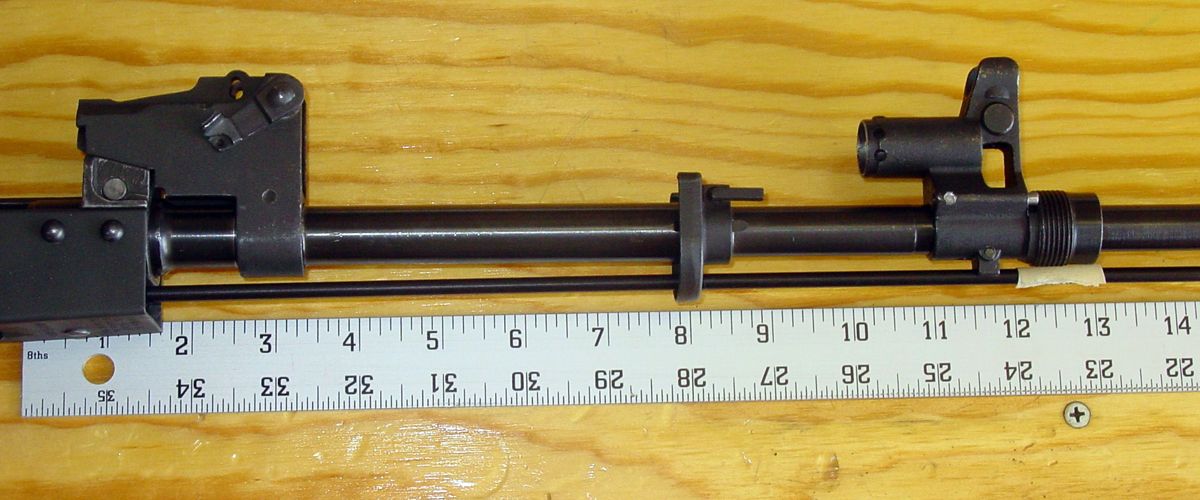 Another way to shorten a cleaning rod AK Rifles